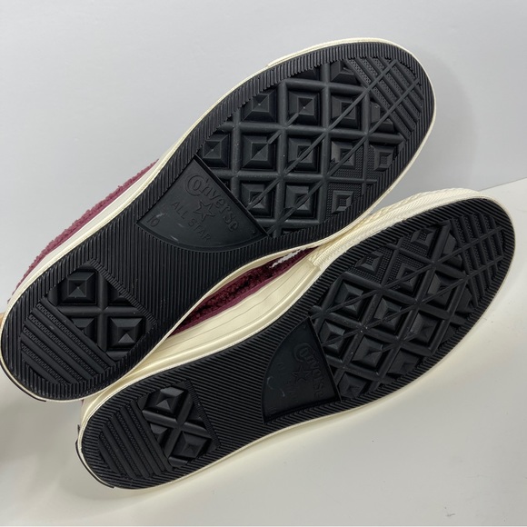 CONVERSE Chuck 70 Cozy Utility Sherpa High Top Sneakers NEW Shadowberry Size 10 - Picture 10 of 14